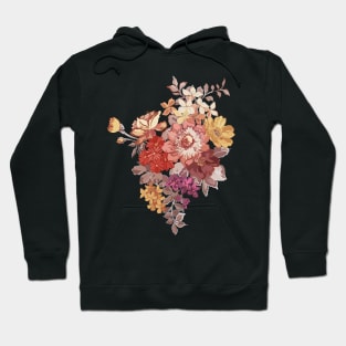 a bouquet of orange flowers Hoodie